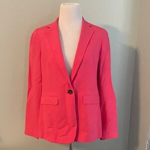 Ann Taylor Vibrant Pink Blazer